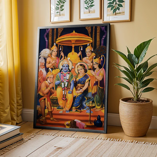 Sacred Ram Darbar Painting – 14 x 21 Inch